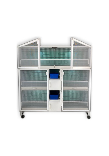 İstanbul Kafes Model 6Ys-Oy Pvc Kuş Dolabı