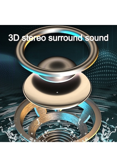 Butu HS-LY01-V1 Led Fener Kamp Parlak Çadır Işıklı Taşınabilir Bluetooth Hoparlör