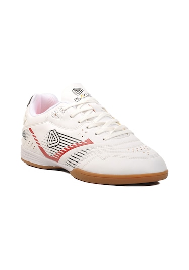 Beyaz Poliüretan Erkek Salon Ayakkabısı Mf-242-113 M Futsal Beyaz