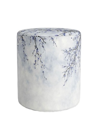 Blue Mini Flowers Puf Kumaşı Süettir. Uluslararası Solmama Sertifikasına Sahiptir. Çok Renkli