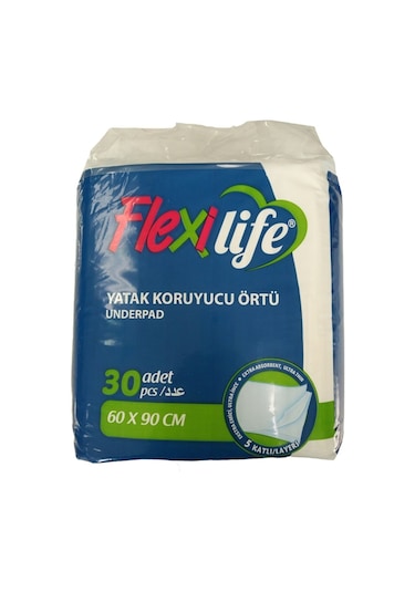 Flexilife Hasta Altı Bezi Serme Yatak Koruyucu 90 x 60 CM 180 Adet