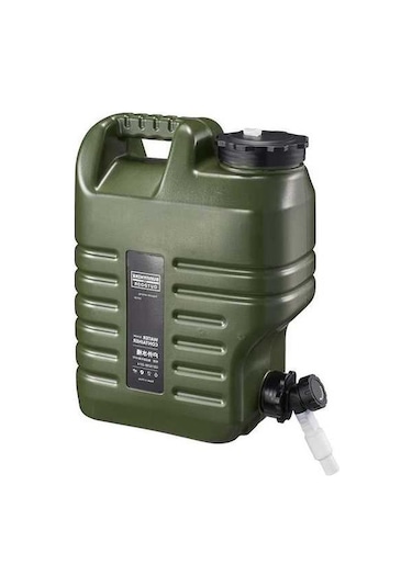 Novahub Sunnyhike 12l Musluklu Dayanıklı Kamp & Piknik Su Bidonu, Küçük Boyutlu Altın