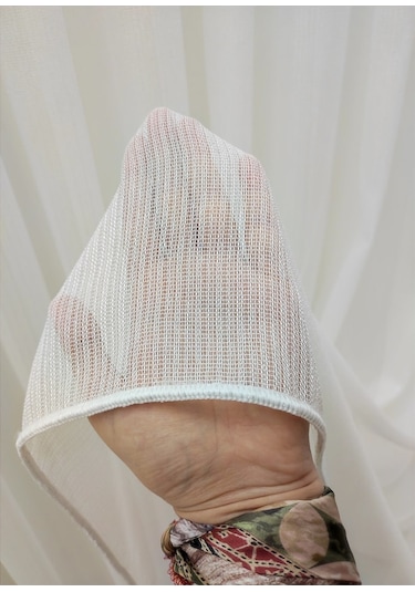 Çelik Dokuma Dökümlü Ütü Sevmez Tüm Odalar Için Spor Tül Perde (418829733)