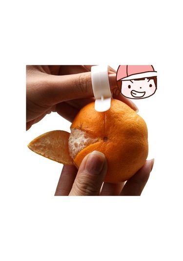 10 Adet Halka Tipi Limon Turuncu Mandallama Açıcı Soyucu Kabuk Dilimleyici Kesici Meyve Cilt Sökücü Bıçak Yardımcısı, Rastgele Renk Dağıtım Diğer