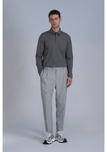 Lufian Evan Erkek Uzun Kol Tişört Nefti Yeşil Nefti Yeşil 112040034100640 Nefti Yeşil