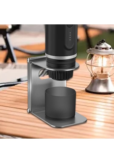 Homyl Kahve Damlatıcı Standı İstasyonu Rafı Yürüyüş Ofisi Için Gri