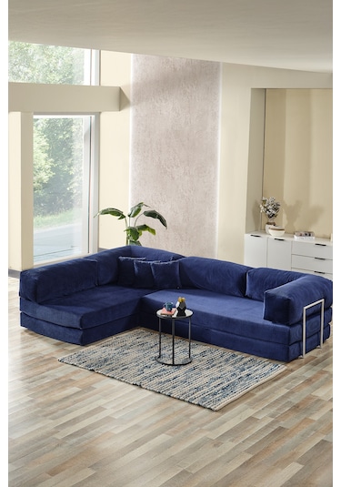 Legom Petek Aktivite Koltuğu Yatak Olabilen Çok Amaçlı Kanepe L Koltuk Mavi Mavi