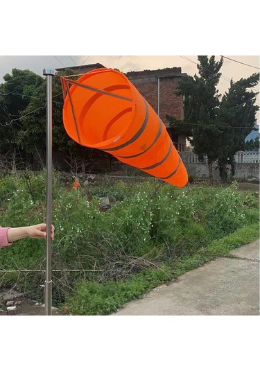 Suntek Windsock Ripstop Oxford Kumaş Rüzgar Yönü Turuncu