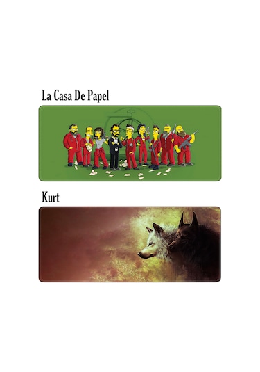 Xrades 24 Model Mouse Pad 70X30 - 90X40 Gaming Oyuncu Mousepad