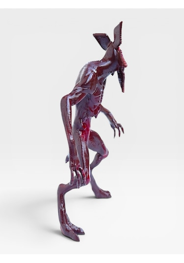 Stranger Things Demogorgon Figürü 15 Cm Koleksiyonluk Biblo - Özel Parlak Seri