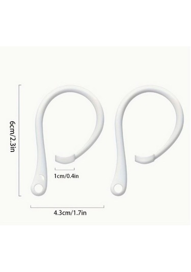 Airpod Kancalı Silikon Spor Kulaklık Tutucu