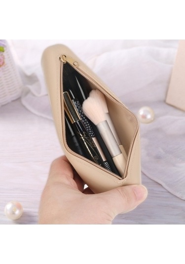 Tongxida Bosphorusboutique Tutucu Sr Sones Silikon Seyahat Saklama Makyaj Kutusu Kozmetik Fırça Düzenleyici Bej Askılı Çanta Diğer