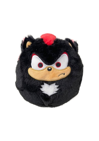 Squishmallows Fuzzamallows Sonic Serisi - Shadow 20 Cm Sg00333 Çok Renkli