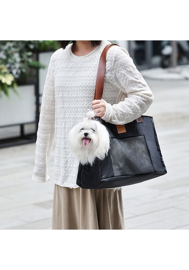 Vkemall Küçük Köpek Ve Kedi Taşıma Çantası - Oxford Kumaş Dayanıklı Hava Geçirgen Sırt Çantası Khaki