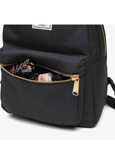 Herschel Nova Mini Unisex Siyah Sırt Çantası Düz 11395 Siyah