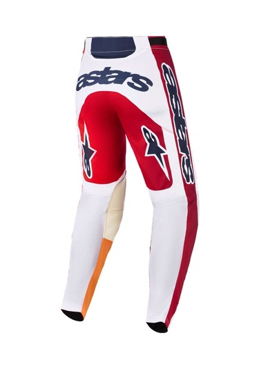 Alpinestars Racer Portl Off-road Motosiklet Pantolonu Kırmızı Beyaz Siyah
