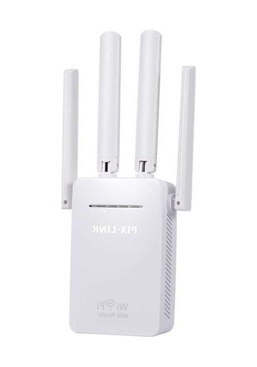 Novahub 300mbps Kablosuz Ağ Genişletici - 4 Antenli Wifi Sinyal Yükseltici, Ofis/ev Kullanımı İçin