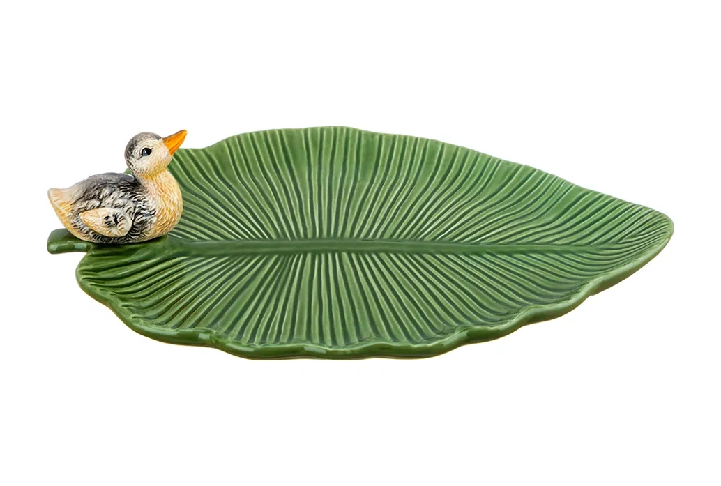 Elan Gallery Servis Tabağı "duck", 29,3x20,5x6,5 Cm 206771970 Bej