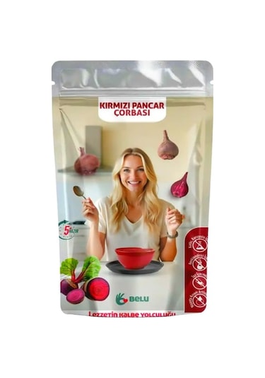 Belu Tuzsuz Kırmızı Pancar Çorbası 60 Gr