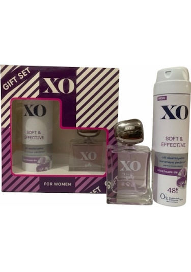Xo Gaia Kadın Parfüm EDT 50 ML + Soft & Effective Kadın Sprey Deodorant 150 ML
