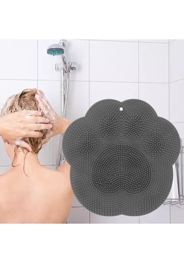 Dolıty Eksfoliye Eğilmeden Masajlar İçin Silikon Ayak Gri