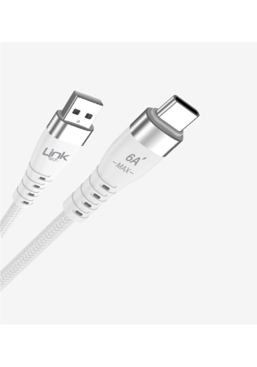 Linktech K654 120w Data Kablosu Hızlı Şarj 1mt Type-c