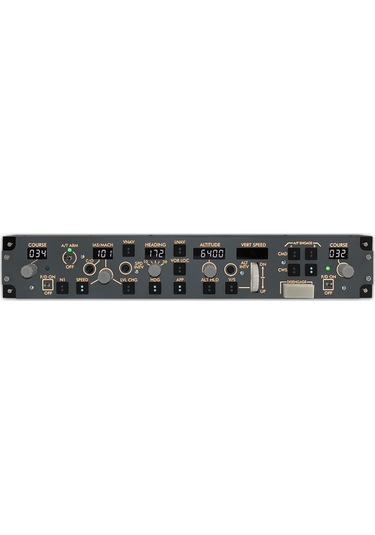 Boeing737 Mcp Autopilot Panel - Amber Backlight