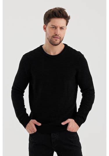 Alexander Gardi Alexandergardı Bisiklet Yaka Regular Fit Kazak E24-eze-10 001