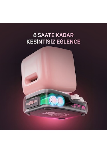 Divoom Ditoo Pro Bluetooth Hoparlör Ve Ses Kayıt Özellikli Lovelock  Seti, Pembe