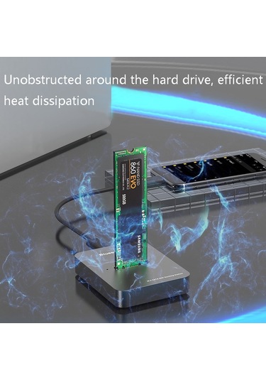 Sones Blueendless M.2 Ngff / Nvme Katı Hal Sürücüsü Alt Usb3.1 Dizüstü Bilgisayar Harici Ssd Mobil Sabit Disk Soketi, Stil: Sd01