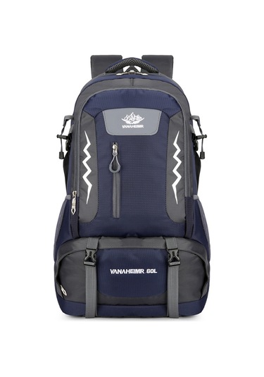 Vanaheımr-yürüyüş Sırt Çantası 60l Suya Dayanıklı Kamp Sırt Çantası,koyu Mavi Diğer
