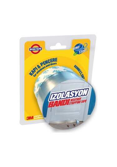 3M Boss Kapı Pencere Izolasyon Bandı Rüzgar Geçirmez Silikon Sızd (472009594)