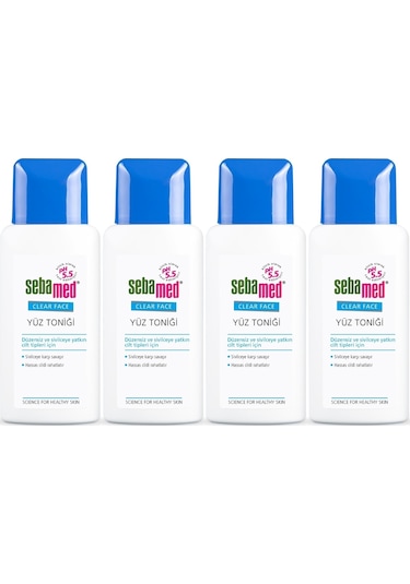 Sebamed Clear Face Yüz Temizleyici Toniği 200ml 4 Lü Set