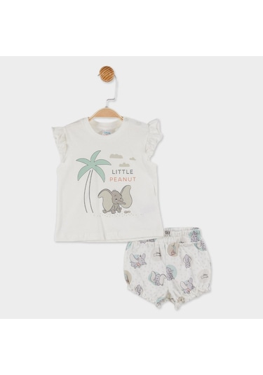 Çimpa Dumbo 2'li Bebek Takımı 20833 Ekru