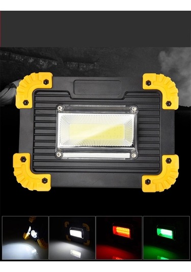 Wt-330 750 Lümen Powerbank Şarjlı Işıldak Çok Renkli