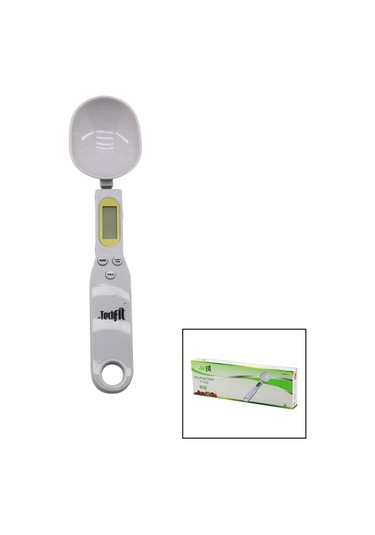 Kaşıklı Dijital Hassas Mutfak Terazisi 300gr / 0.1gr Lcd Ekran Dara Fonksiyonu Pilli 1-cr2032 Tf-12