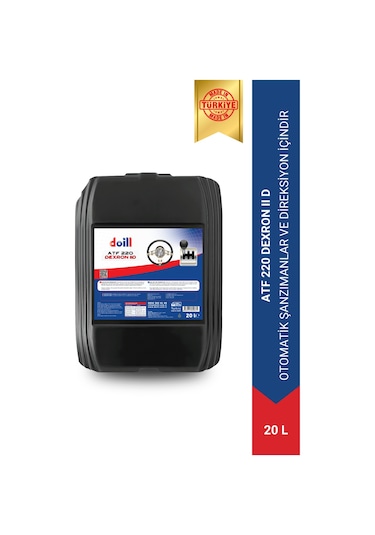Doill ATF 220 Dexron II-D 2-D Direksiyon - Otomatik Şanzıman Yağı 20 L