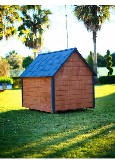 Mandu Isı Yalıtımlı Ahşap Köpek Kulübesi 2XL