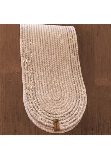 Pudra 6 Kişilik 7parça Amerikan Servis, Hasır Supla Takımı, Tabak Pudra