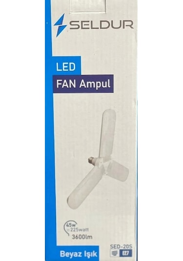 Seldur Led Fan Ampul 36w