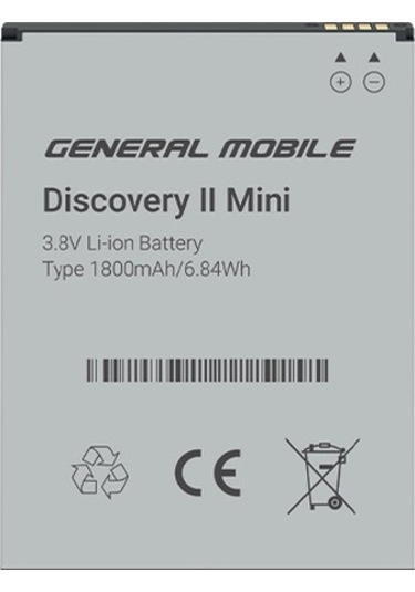 General Mobile Discovery 2 Mini Batarya 1800 Mah General M Tr Ga