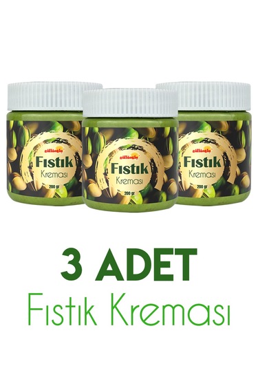 Güllüoğlu Fıstık Kreması 200 Gr X 3 Adet