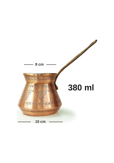 Shark Anatolia 1231-4 Külhan Bakır Cezve 380 ML