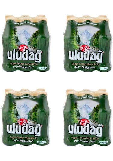 Uludağ Doğal Maden Suyu 200 Ml X 24 Adet