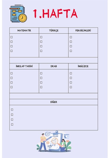 Hedef Lise Planlama Defteri-benim Hikayem Yeşil