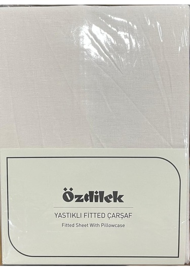 Özdilek Colurist Lastikli Fitted Tek Kişilik Çarşaf Takımı 120 X 200 +30 Cm 30 Cm Yükseklik Vanilya Çok Renkli