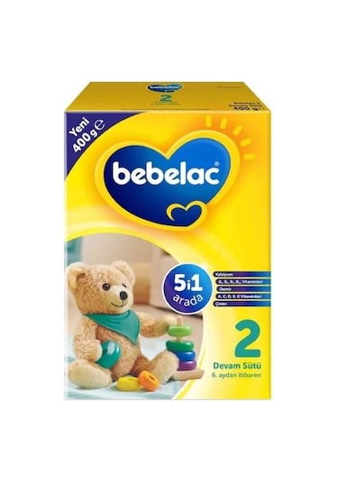 Mey İthalat Bebek Devam Sütü No2 400 Gr Sarı