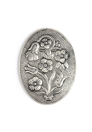 Altın Sepeti GA047 Payitaht Oval Gümüş Ayna