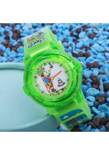 Yeni Kids Seri Yeşil Renk Unisex Çocuk Kol Saat