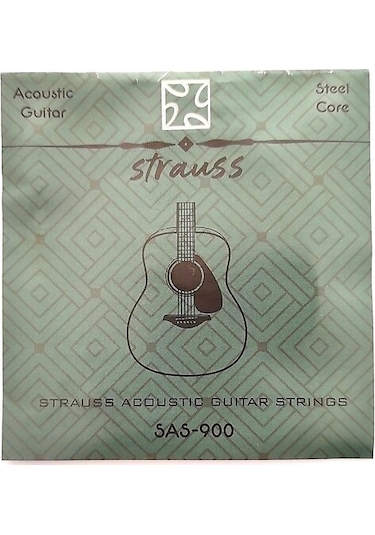 Strauss SAS-900 0.10 Akustik Gitar Takım Tel